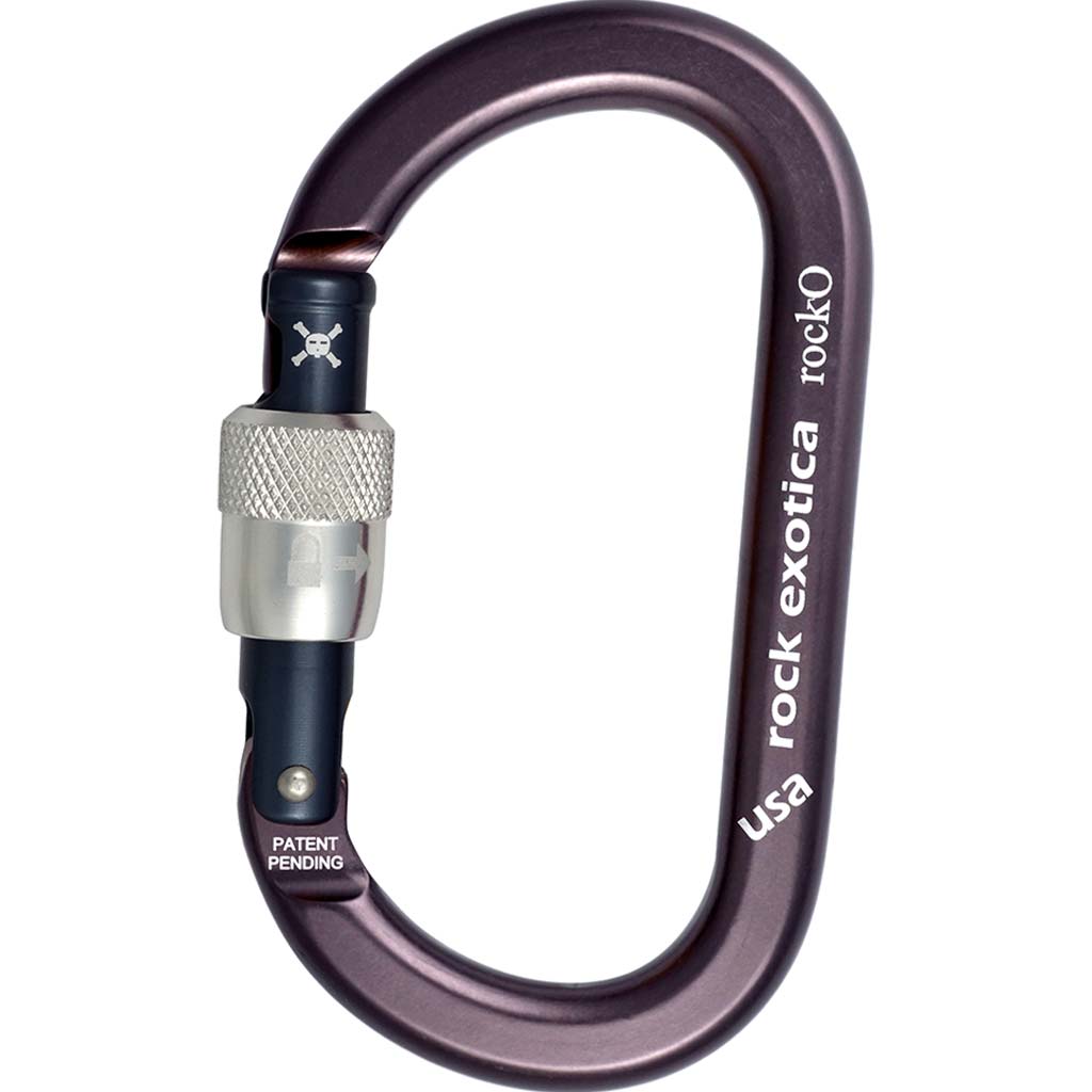 RockO Screw-Lock Carabiner